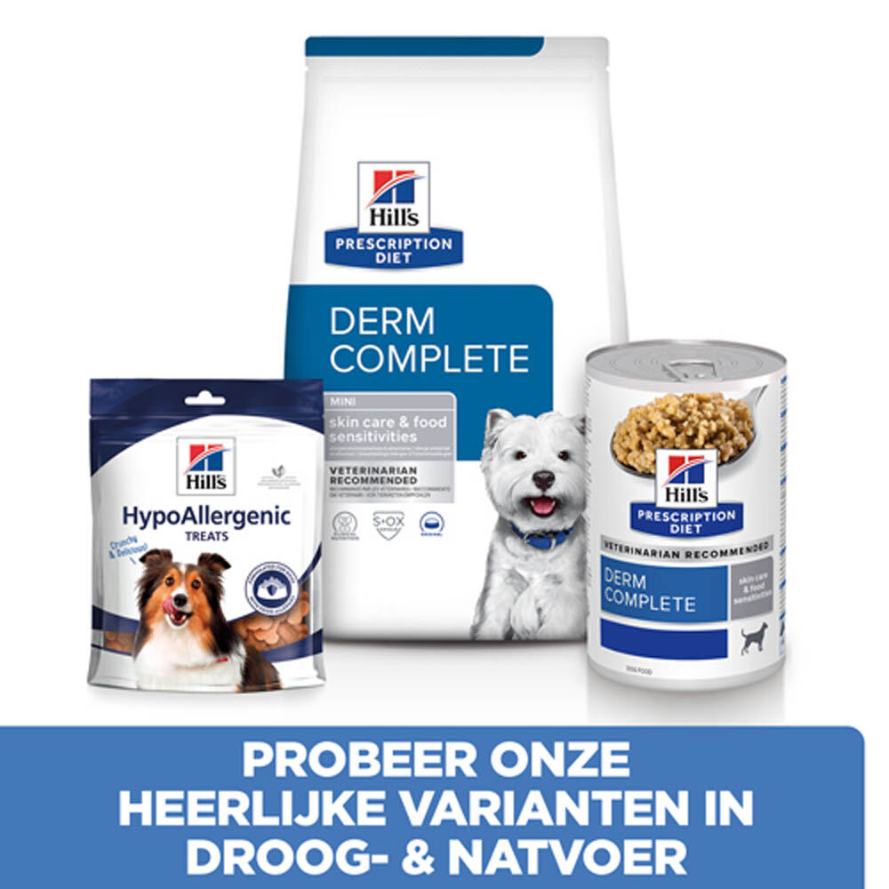 Hill's Prescription Diet Derm Complete Mini - Hondenvoer - Kip - 6 kg