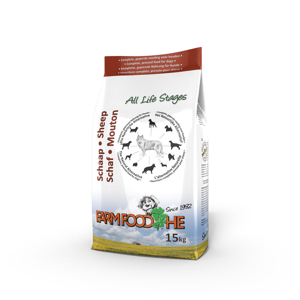 Farm Food HE Schaap Standaard - Hondenvoer - 15 kg