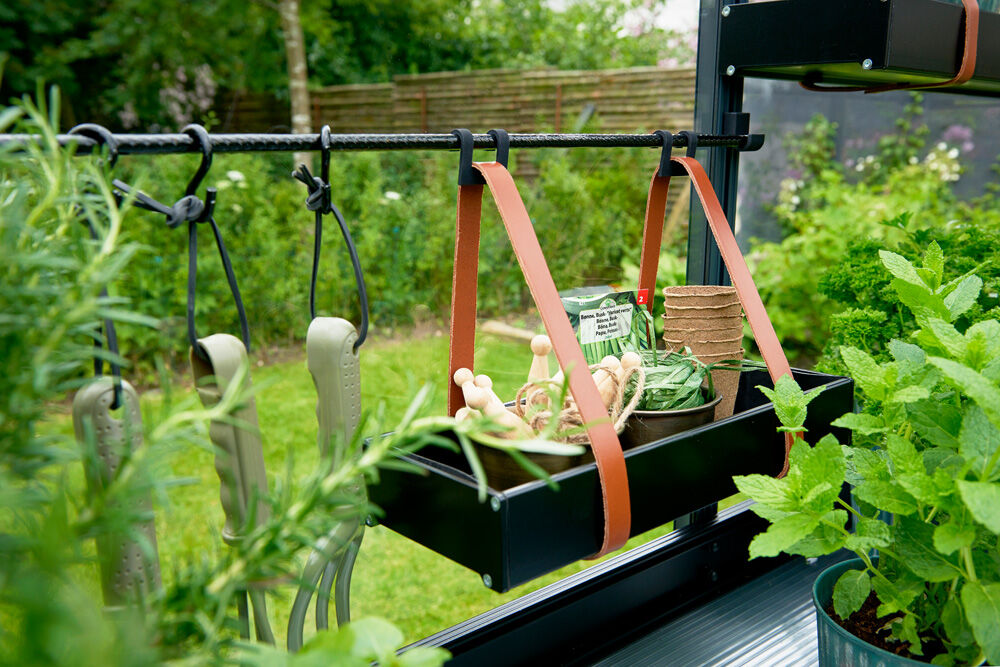 JULIANA Hanging Tray - Kweekschap - 1.00 cm - Zwart - 7614.50 cm - 1.00 cm