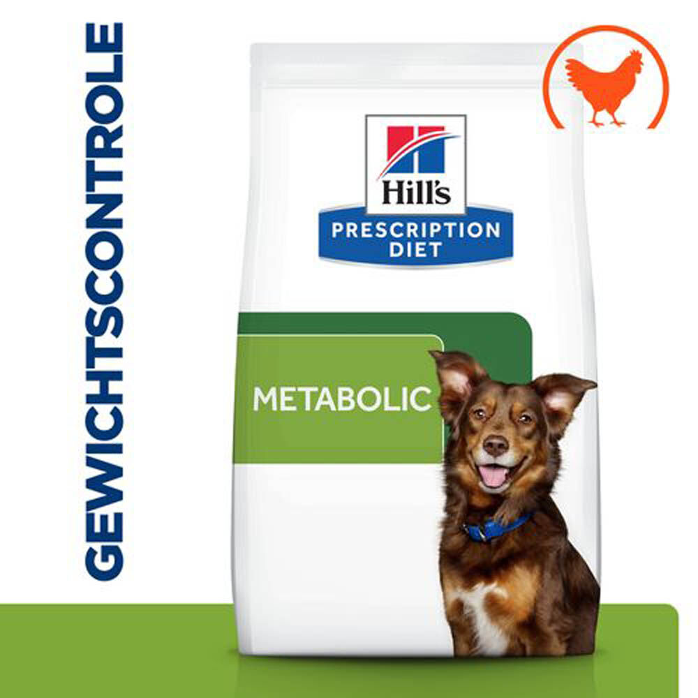 Hill's Prescription Diet Metabolic - Hondenvoer - Kip - 12 kg