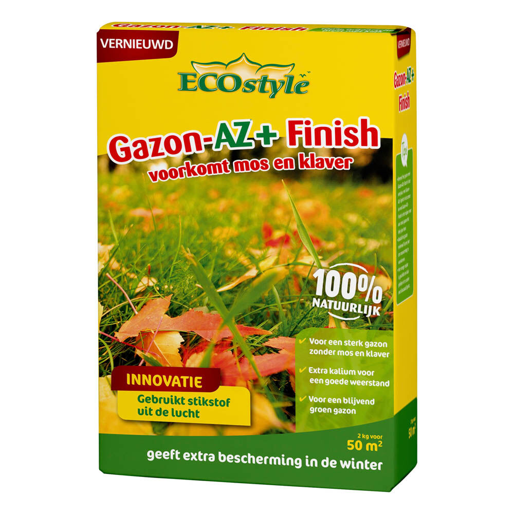 ECOstyle Gazon-AZ Finish - Gazonmeststof - 50 m² - 2 kg