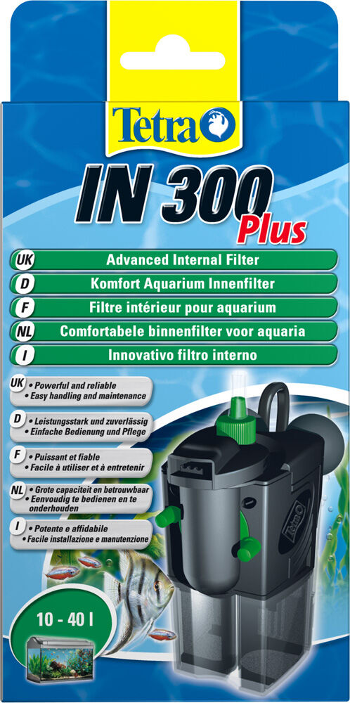 Tetra Binnenfilter Plus IN 300 - Filters - 300 - 1 stuk Tetra Binnenfilter Plus IN 300 - Filters - 300 - 1 stuk