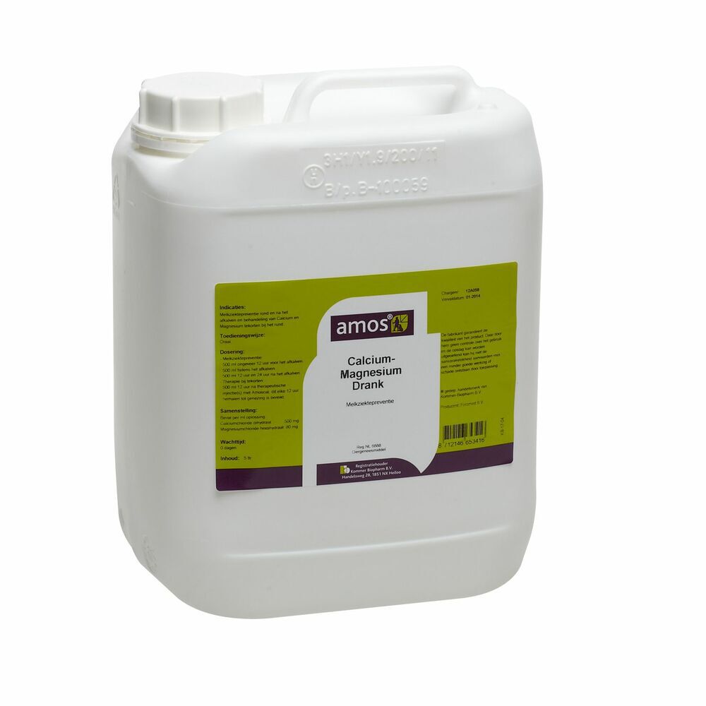 Amos Calcium magnesium drank - 22.00 cm - 500.00 - 7.40 cm - 7.40 cm