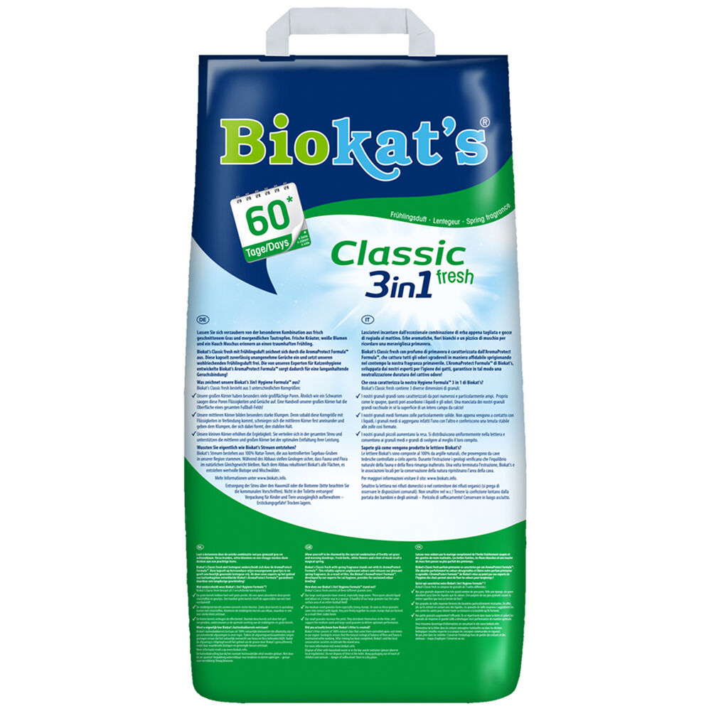 Biokat's Classic Fresh 3in1 - Kattenbakvulling - 18 L