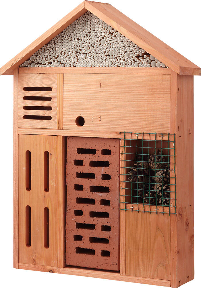 Welkoop Insectenhotel - Bruin - XL 38,9X15,6X58cm