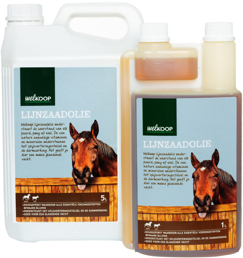 Welkoop Lijnzaadolie - Supplement - 1 L