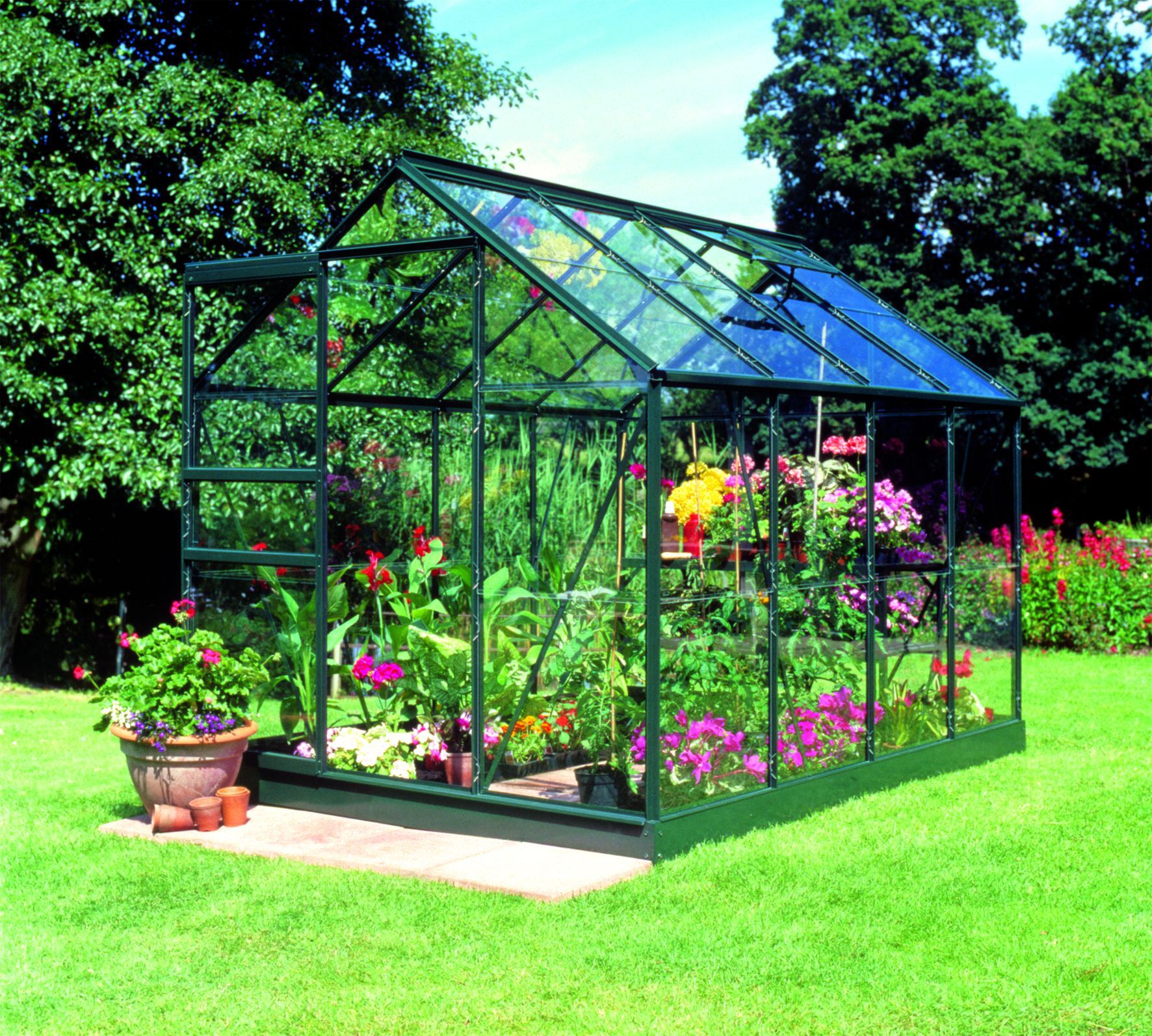 Halls Popular 86 - Tuinkas - 195.00 cm - Tuindersglas - 193.00 cm - 1.00 cm