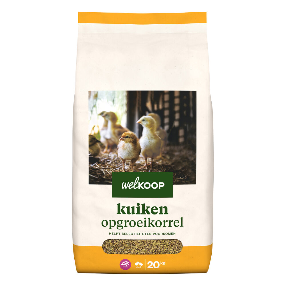 Welkoop Opgroeikorrel - Kuikenvoer - 20 kg
