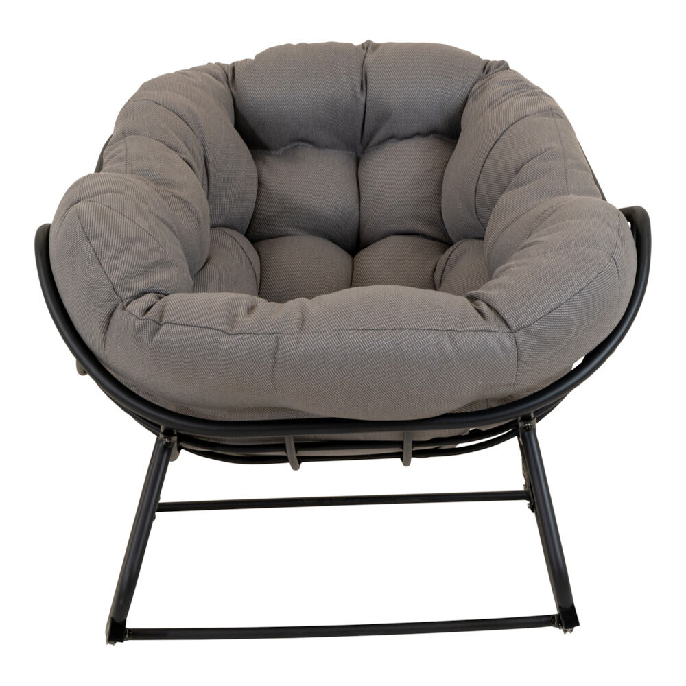 Lesli Living Cozy - Schommelstoelen - 1.00 cm - Grijs - 1.00 cm - 1.00 cm