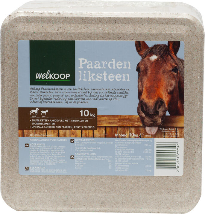 Welkoop Liksteen Paard - 10 kg