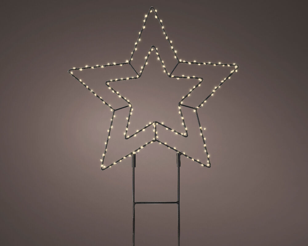 Lumineo Ster - Tuinsteker - 180 lampjes - Warm wit