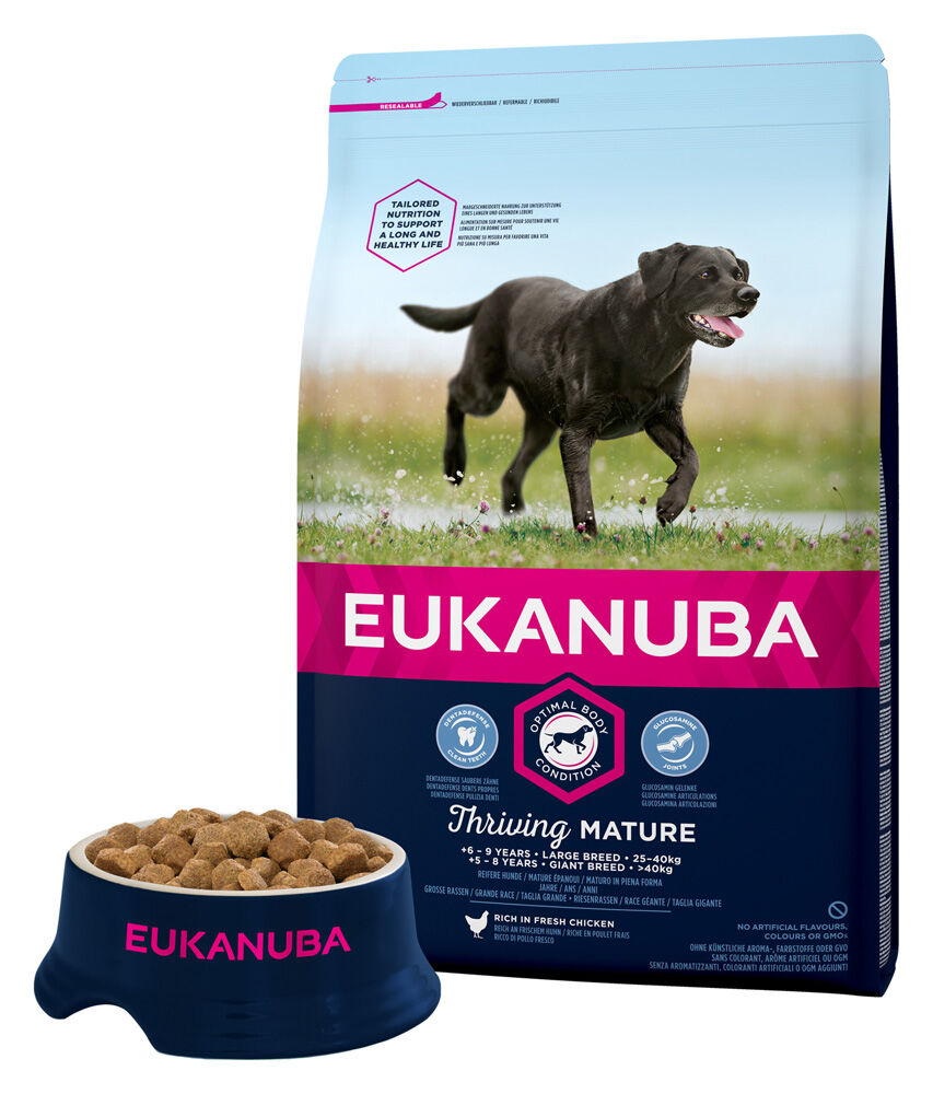Eukanuba Thriving Mature Large Breed - Hondenvoer - Kip - 3 kg