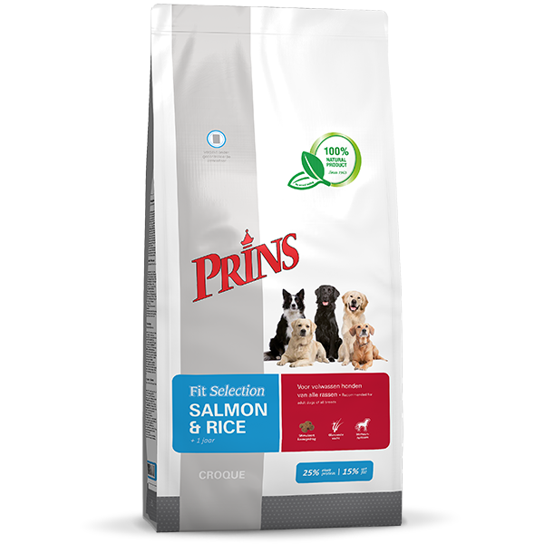 Prins ProCare Fit Selection - Hondenvoer - Zalm - Rijst - 2 kg Prins ProCare Fit Selection - Hondenvoer - Zalm - Rijst - 2 kg